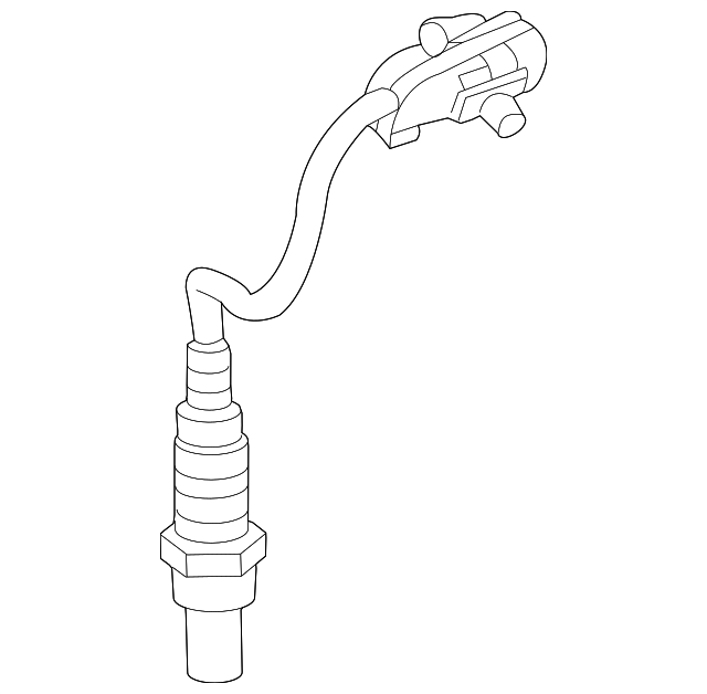 20152017 GM Heated Oxygen Sensor 12665061 GM Flow Automotive Center