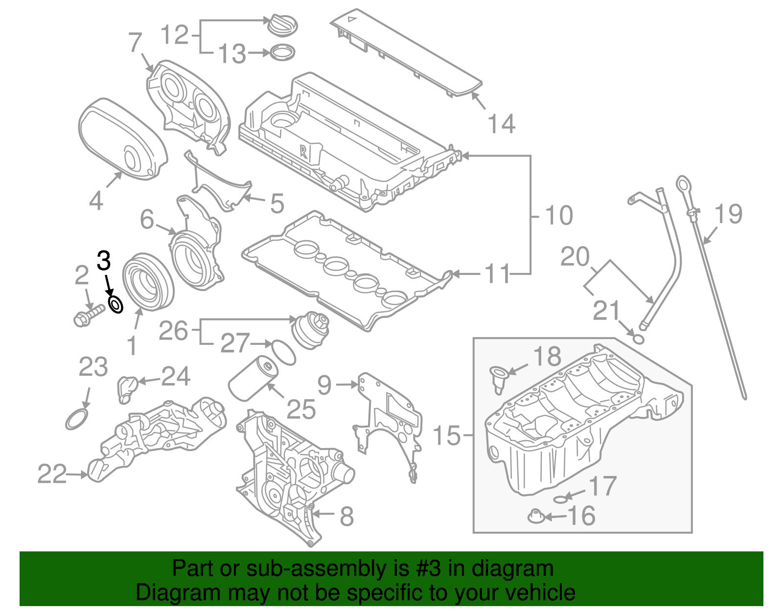 Crankshaft Washer - GM (94525297)