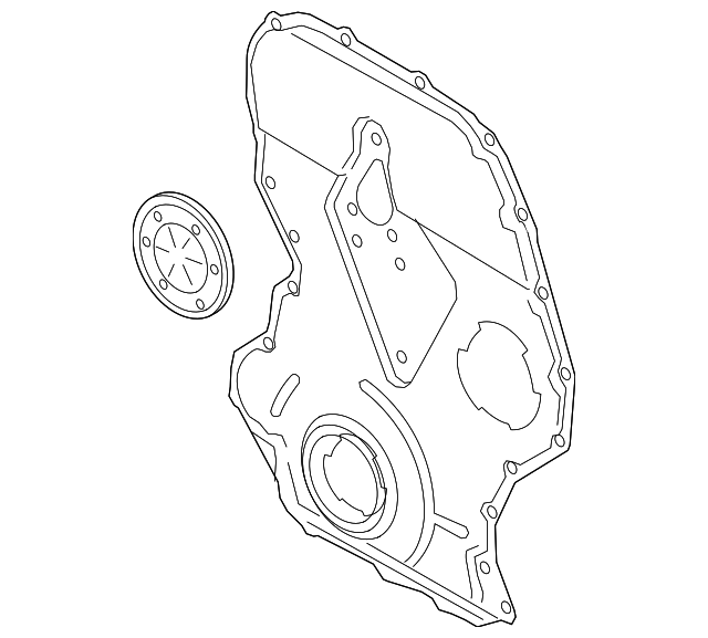 20152019 Ford OEM Timing Cover BK3Z6019A Ford Parts Center