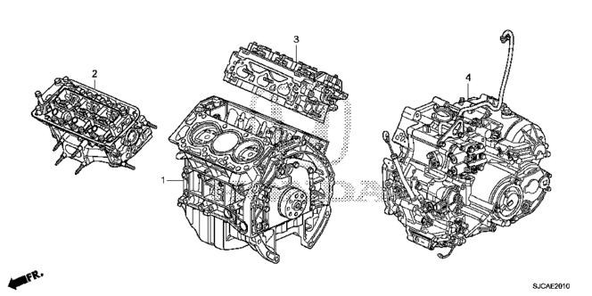 OEM Honda Replacement Engines And Drivetrain Parts | HondaParts