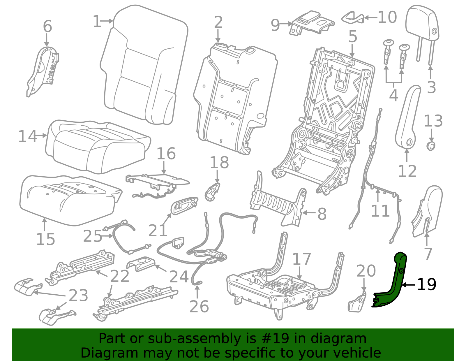 Hinge Cover - GM (84389846)
