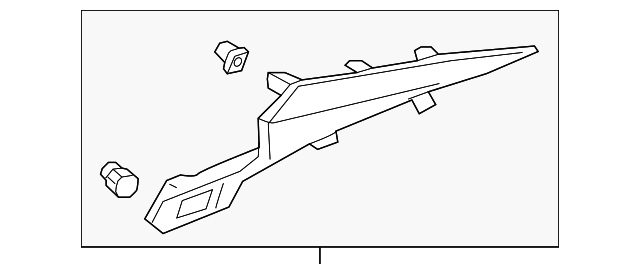 Upper Quarter Trim - Ford (GD9Z-5452018-AF)