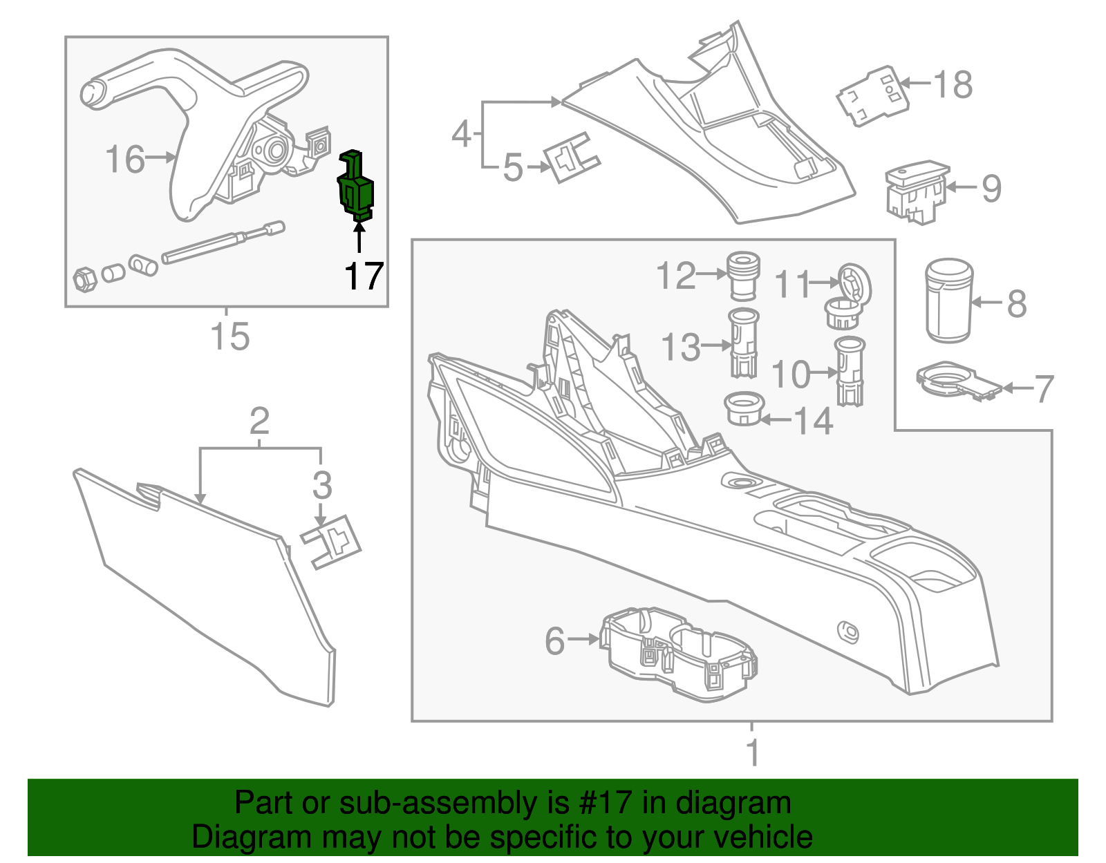Parking Brake Indicator Switch - GM (95229759)