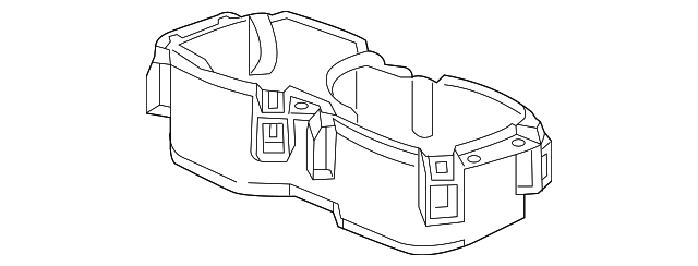 Front Floor Console Cup Holder - GM (96886462)