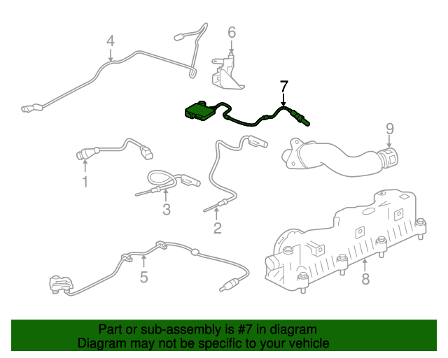 20172019 Jaguar FPace Oxygen Sensor T2H50986 Haper Jaguar Parts
