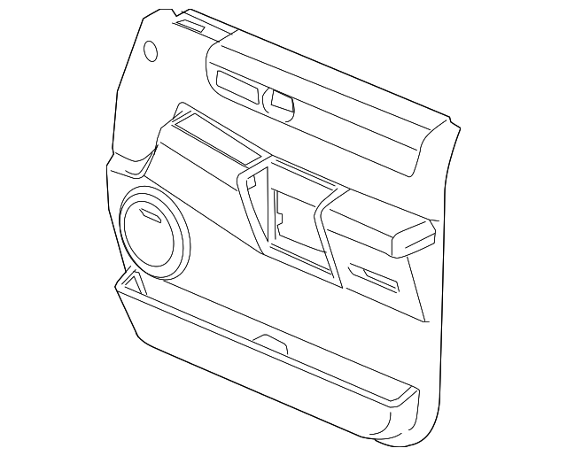 Panel Assembly-Front S/D Tr                    *Md Wheat - GM (10358786)