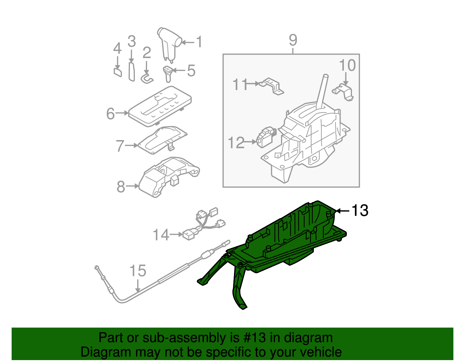 Mount Bracket - Volkswagen (7L6-713-095-B)
