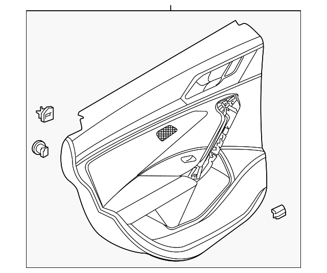 Door Trim Panel 17B-867-011-CB-YVD