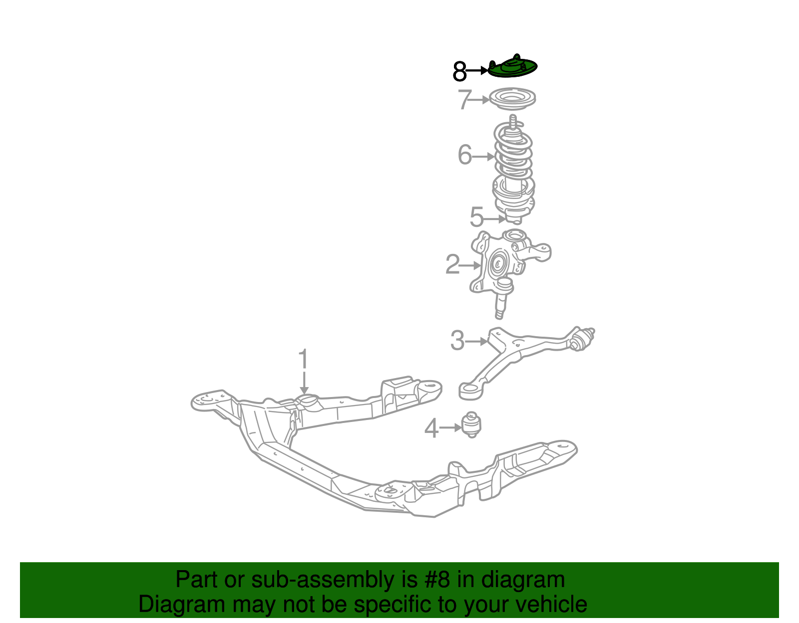 Bearing Assembly - Ford (YF1Z-3B455-AA)