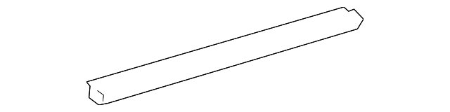 GM OEM Rear Window//Door-Belt Molding Weatherstrip Right 22774087