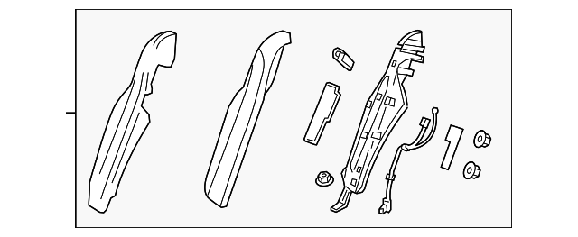 Bolster - Cadillac (84128604)