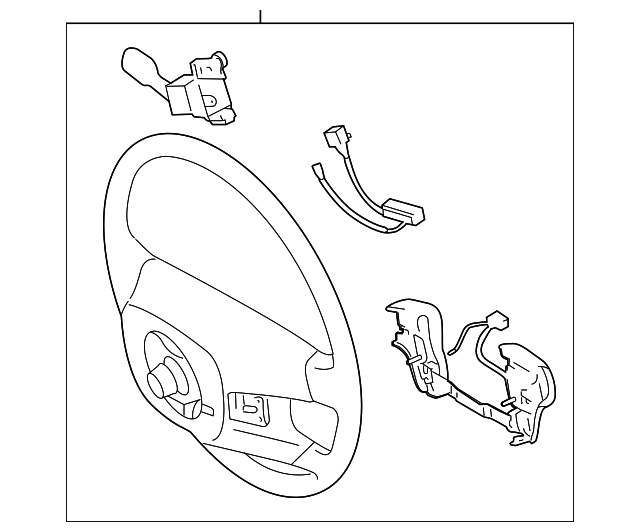 Steering Wheel - Toyota (45100-07311-A0)