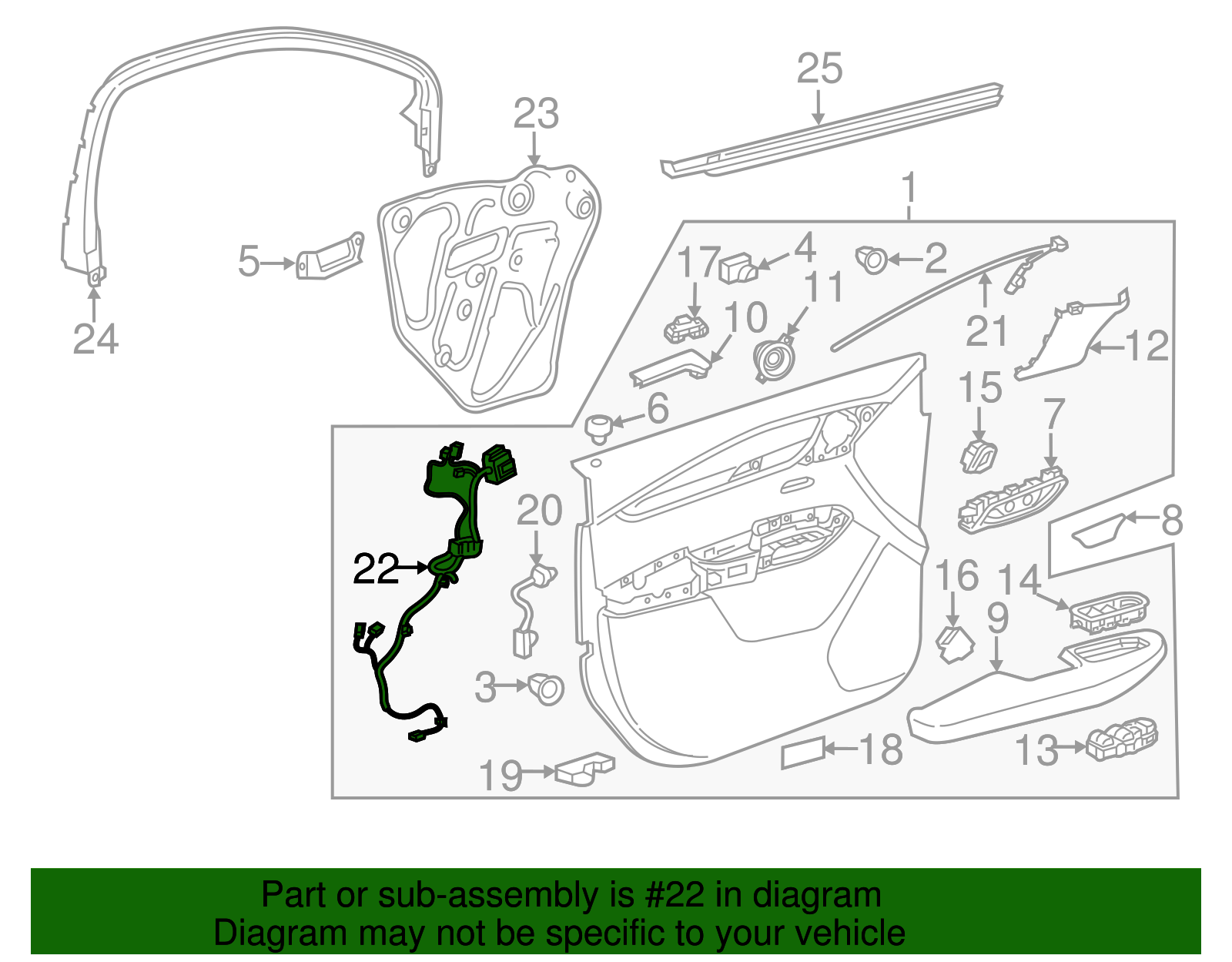 Multi-Purpose Wiring Harness - GM (84100788)