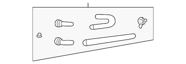 Vent Hose - Ford (XW4Z-9E616-AB)