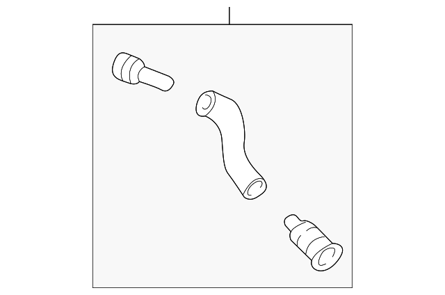 Canister Hose - Ford (XW4Z-9D667-AB)