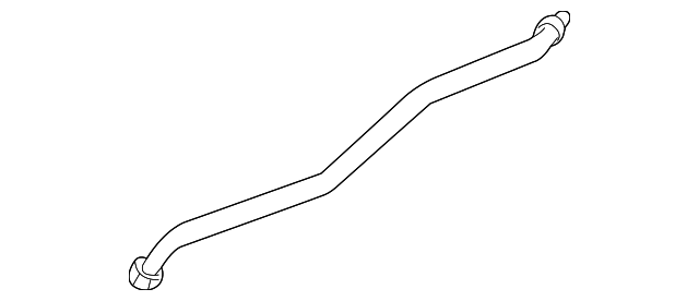 Egr Tube - Ford (XW4Z-9D477-AE)