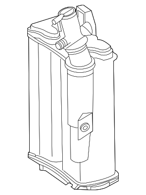 212-470-03-59-64 - Vapor Canister 2007-2018 Mercedes-Benz 