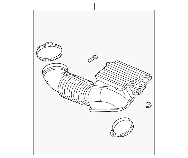 Duct Assembly, A/Cl Otlt (W/ Reso) - GM (10357901)