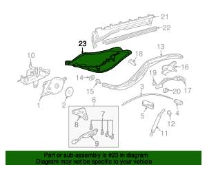 987-561-445-00-01C - Trim 2005-2012 Porsche Boxster AutoNationParts