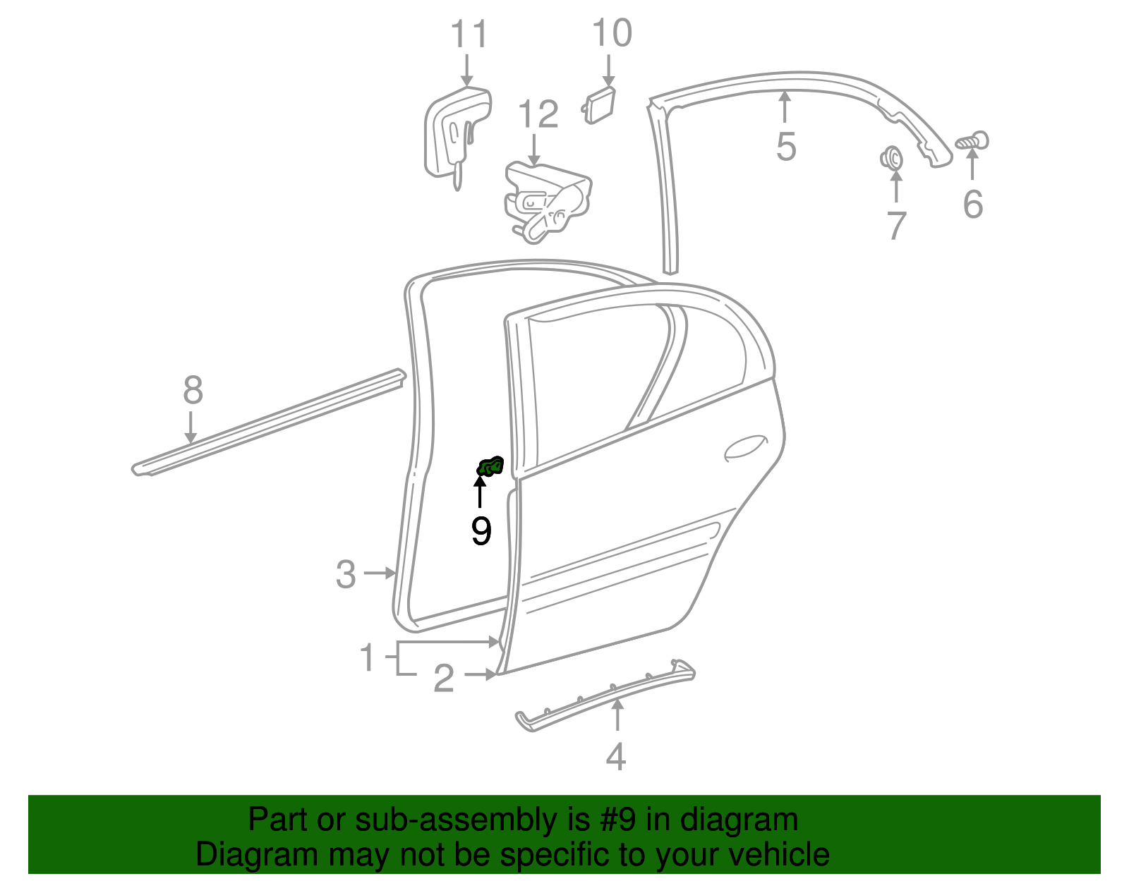 Outer Seal - GM (25663858)
