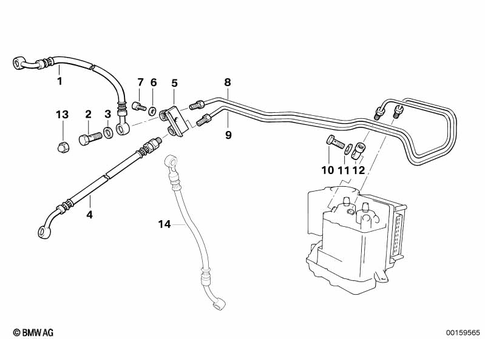 Brake Lines for 1992 BMW-Motorrad R 1100 RS | BMW Motorrad USA