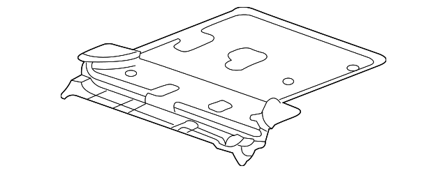 Carpet Assembly-R/Floor Panel                    *Ebony - GM (15255558)