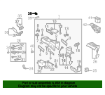 Toyota 58903-35050-B0 Console Panel Sub Assembly