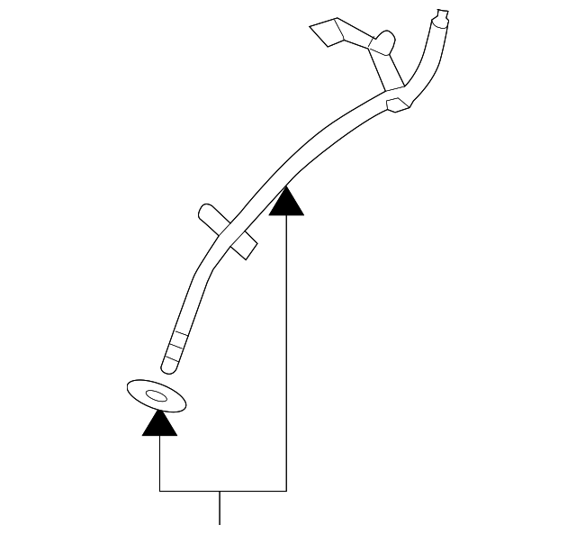 12609739 GM Engine Oil Dipstick Tube GM Parts Store