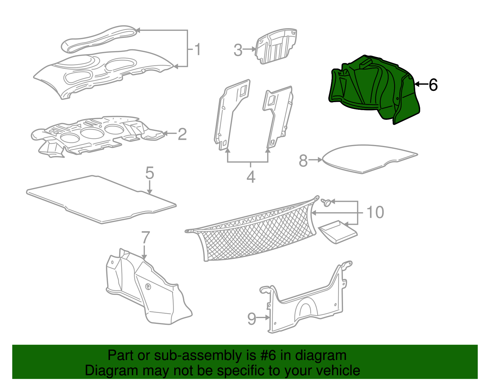 Side Cover - Ford (YF4Z-5445422-AAA)