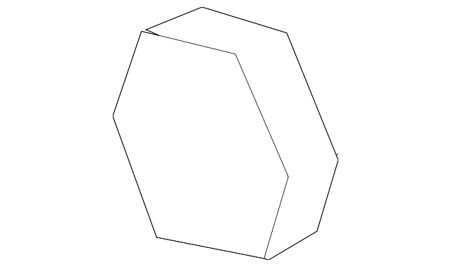 Radio Antenna Base Nut - GM (15114226)