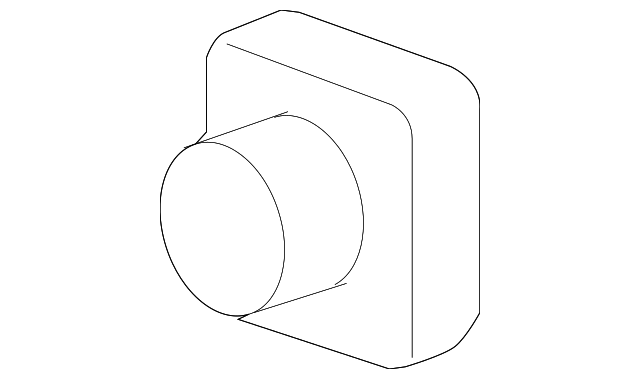 Radio Antenna Bracket Stud Cap - GM (15114227)