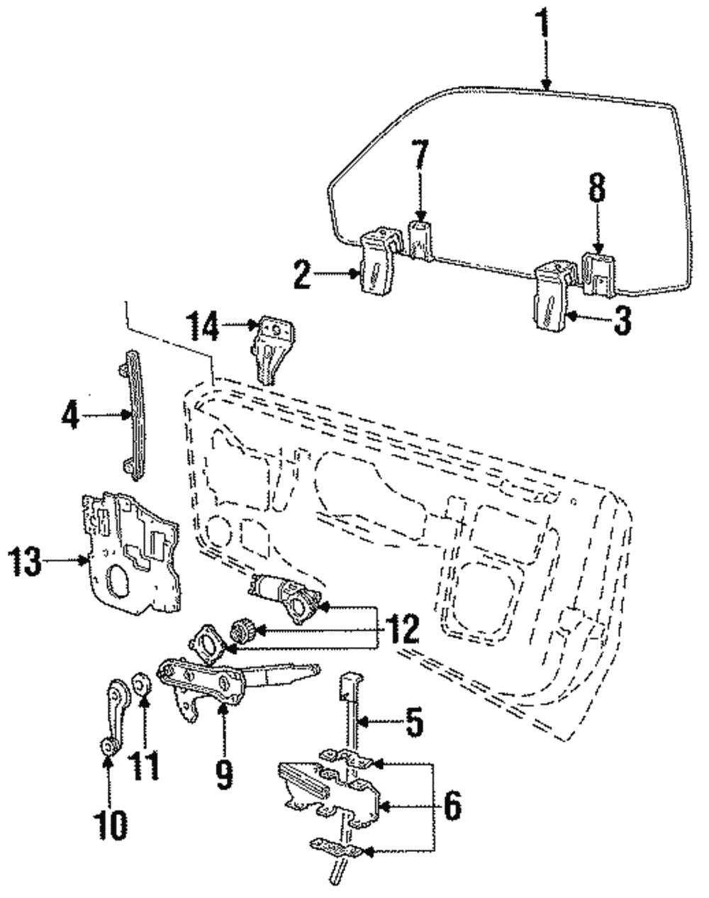 Run Channel Bracket - Ford (E8ZZ-6623289-A)