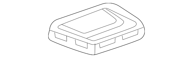 85154742 - Parchment Rear Compartment Floor Stowage Compartment Cover ...