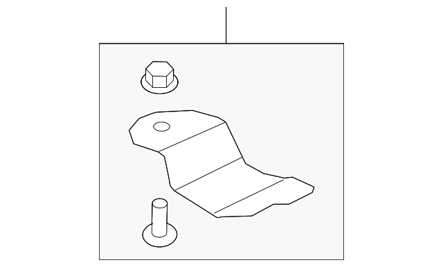 Exhaust Intermediate Heat Shield - GM (25866699)