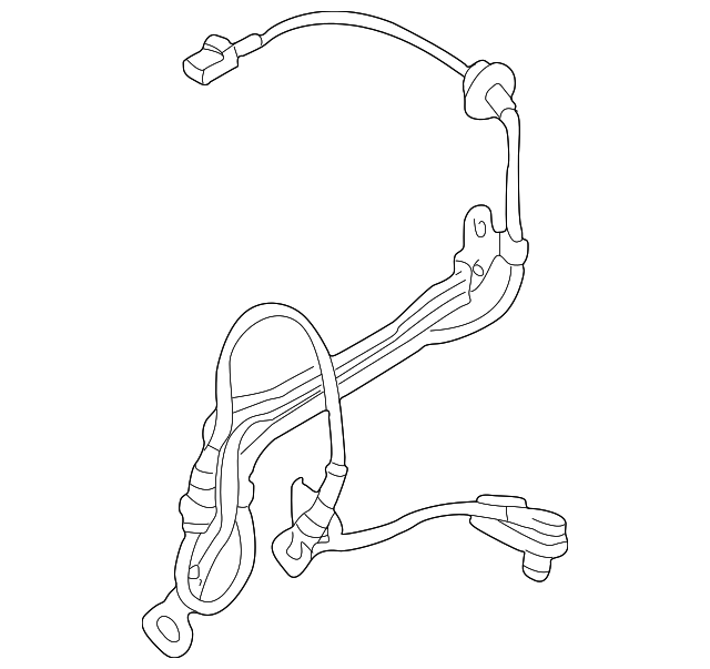 19992003 Mazda ABS Sensor Wire B25D4373XG