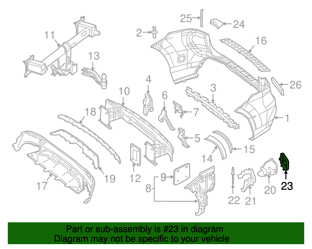 000-885-01-74-64 - Jack Plug Cover 2016-2019 Mercedes-Benz 