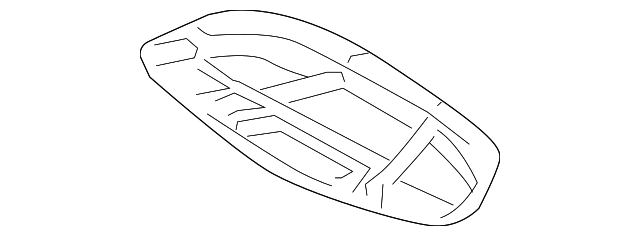 Dome Lamp Lens - Ford (YF1Z-13783-AA)