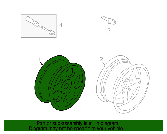 Genuine BMW 36-11-2-227-295 | Wheel, Alloy | FREE Shipping on Most ...