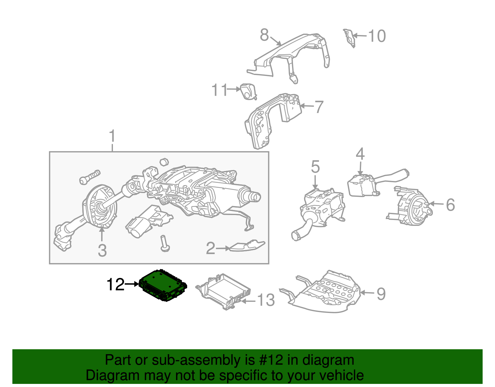 Control Module - Volkswagen (7L6-959-257)