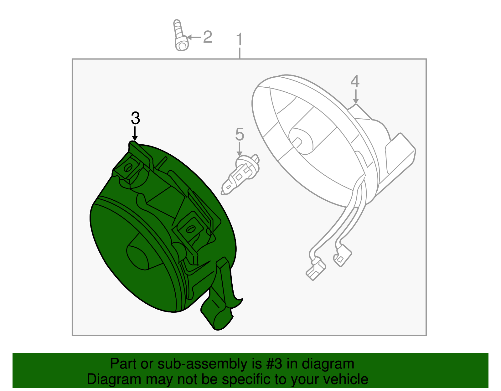 Fog Lamp Assembly U-Nut - Volkswagen (N-902-674-04)