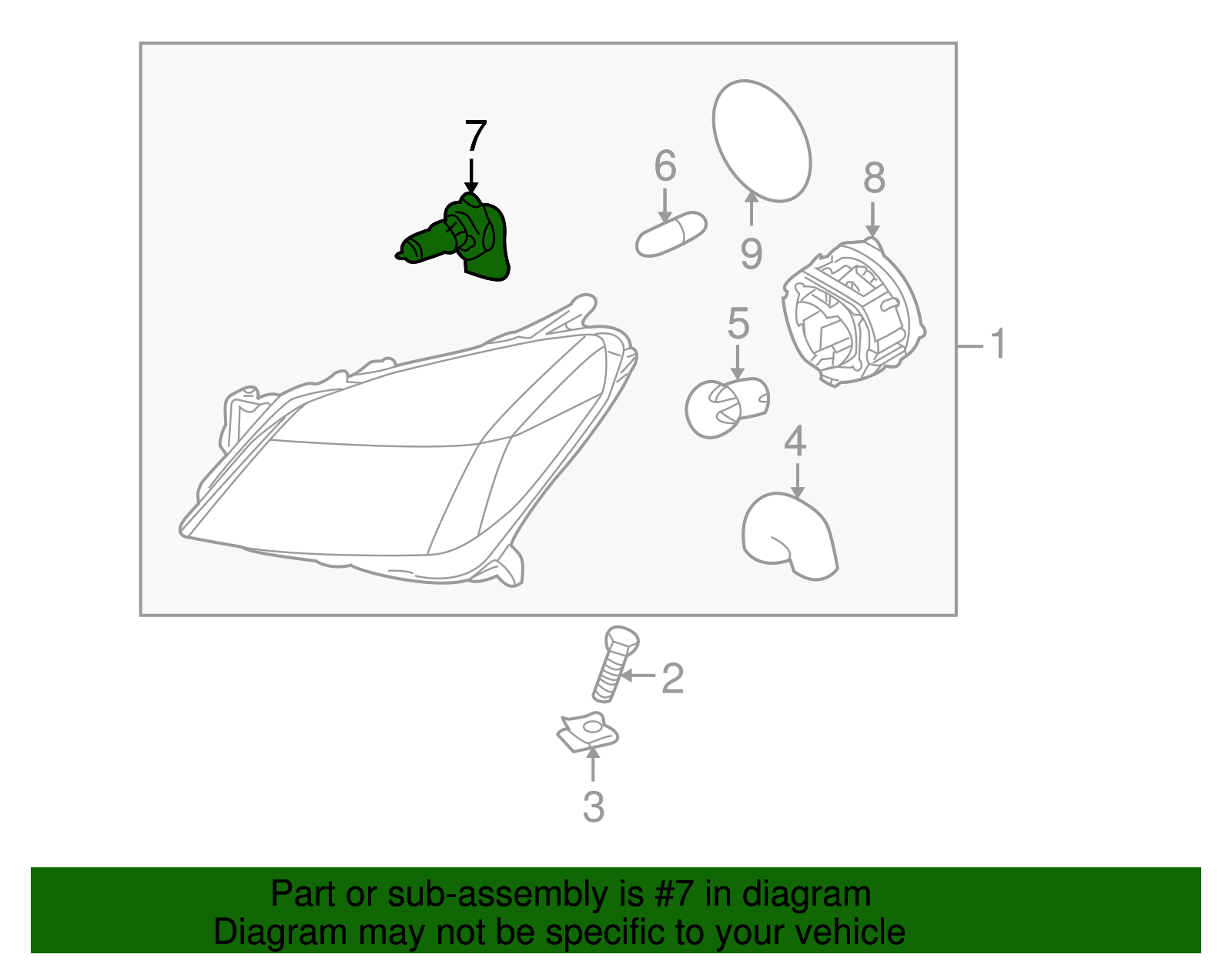 Bulb - GM (93317103)
