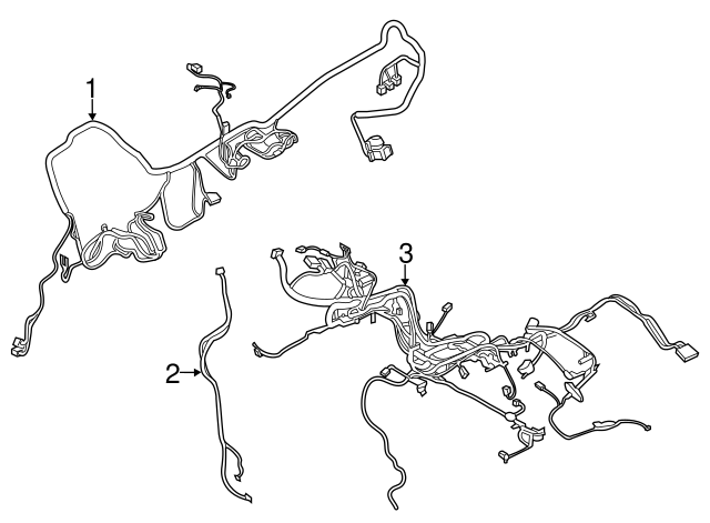 HL3Z-15525-F 2017-2018 Ford F-150 Wire Harness | Fairway Ford Parts