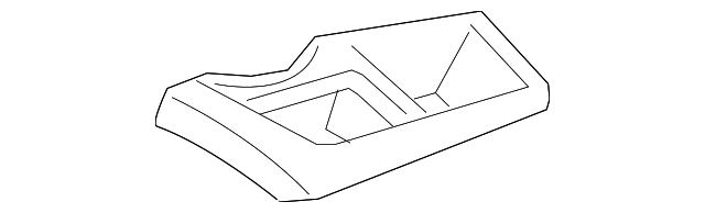 Switchblade Silver Metallic Driver Side Instrument Panel Trim Plate Applique - GM (96909450)