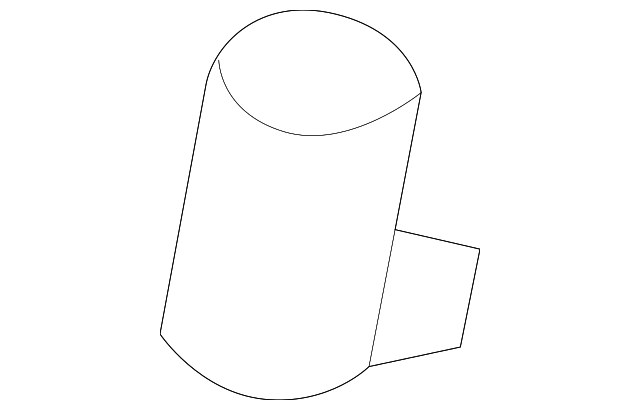 Sun Load Temperature Sensor Opening Cover - GM (96676494)