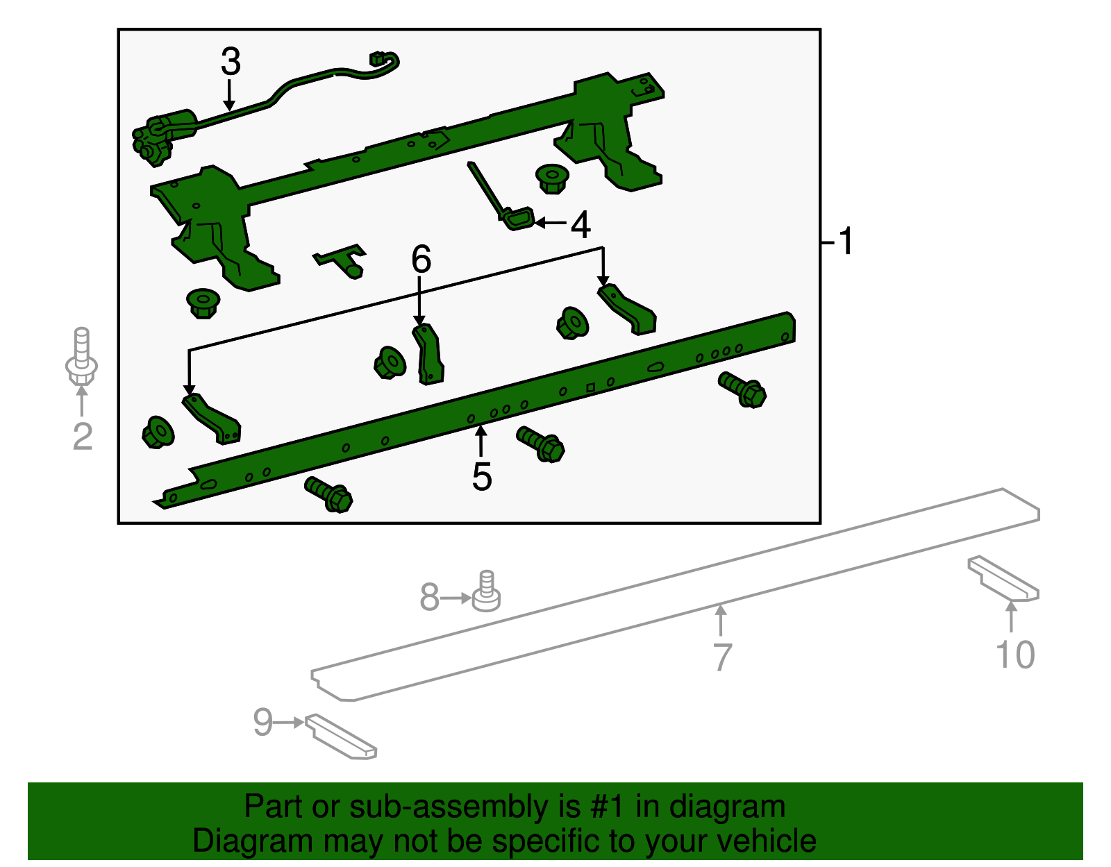 Step Assembly - Toyota (51770-35040)