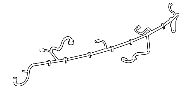 Back-Up Alarm Wiring Harness - GM (84094868)