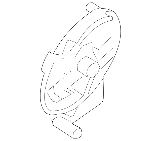 20052021 Nissan HVAC Heater Mode Door Lever 27163EA000 OEM Parts Online