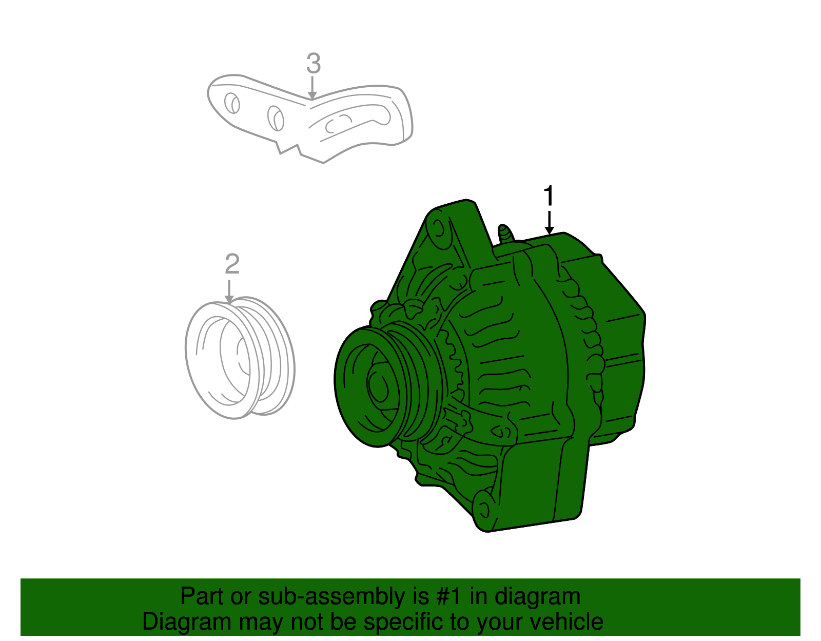 Alternator - Scion (27060-21020-84)