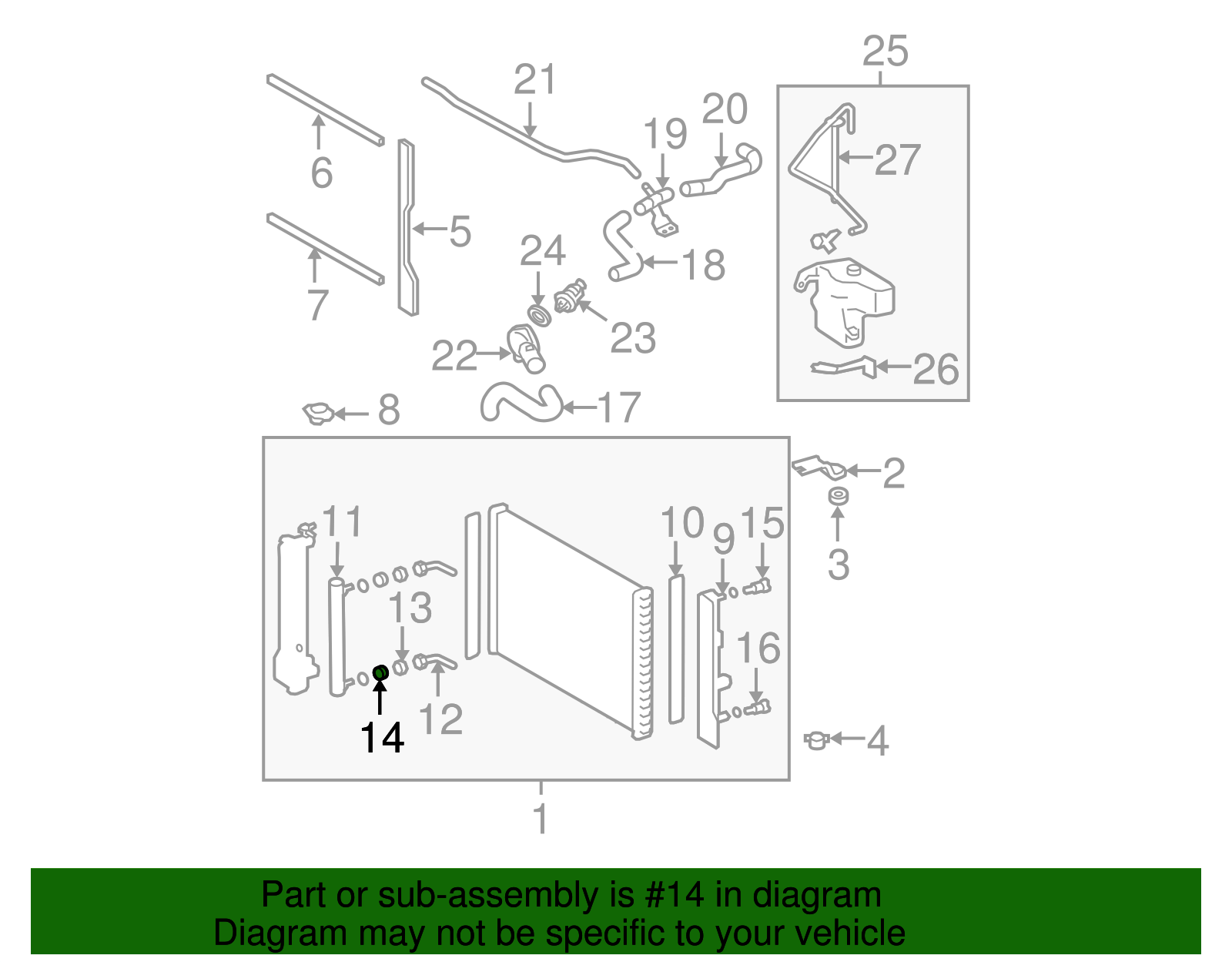 Trans Cooler Washer - Scion (16493-74520)