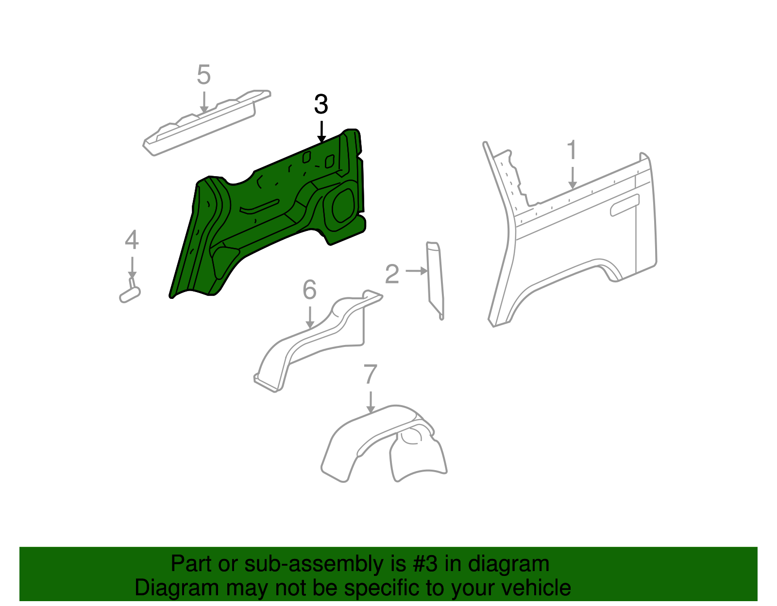 F Panel - GM (88980690)